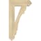 Ekena Millwork Olympic Arts & Crafts Rough Sawn Bracket, Douglas Fir, 4"W x 16"D x 28"H BKT04X16X28OLY03RDF - alternate 4